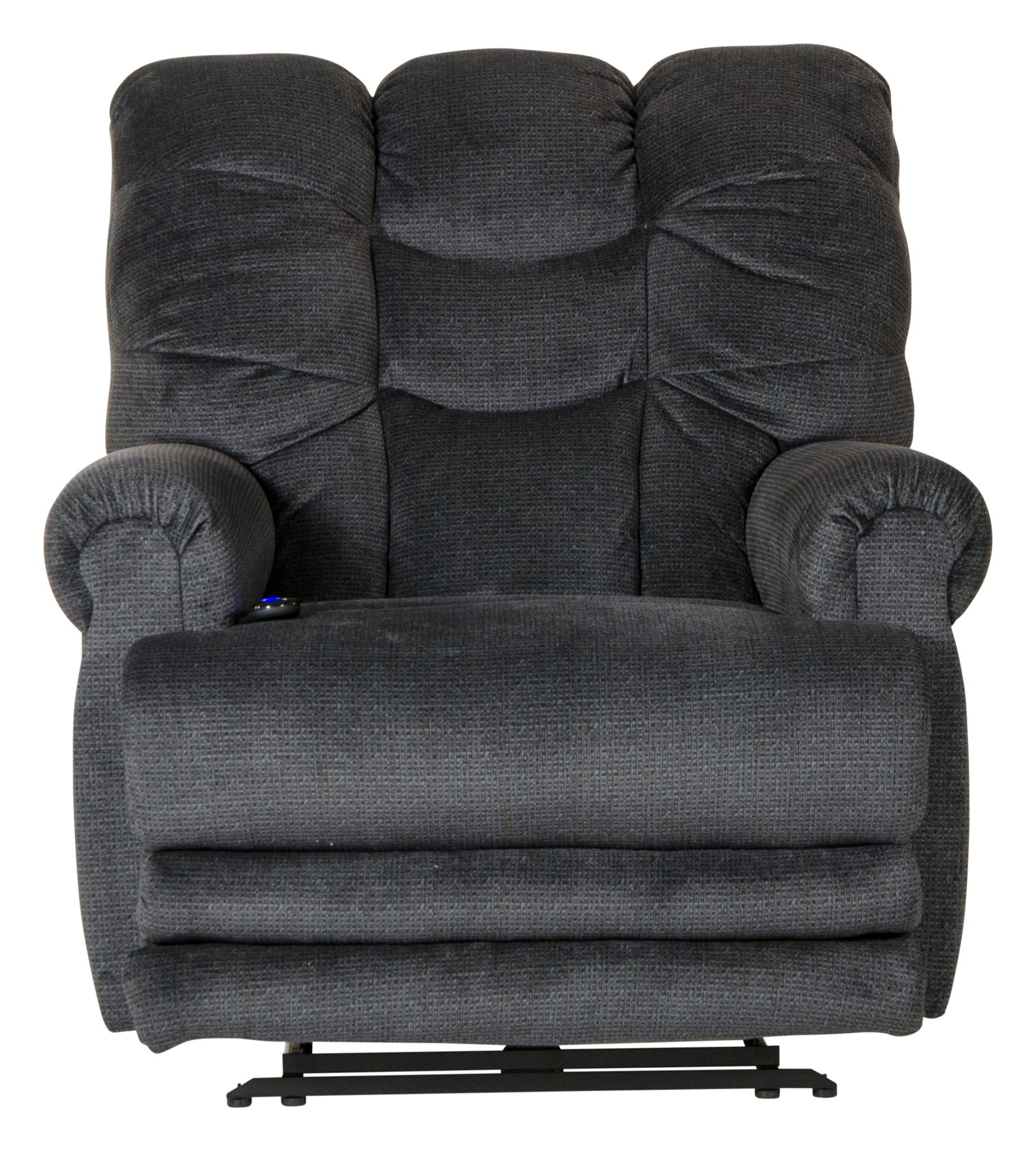 Malone - Power Lay Flat Recliner With Extended Ottoman - Hornell Furniture Outlet