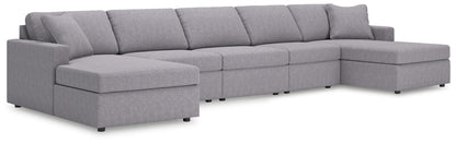 Modmax - Sectional - Granite - Hornell Furniture Outlet