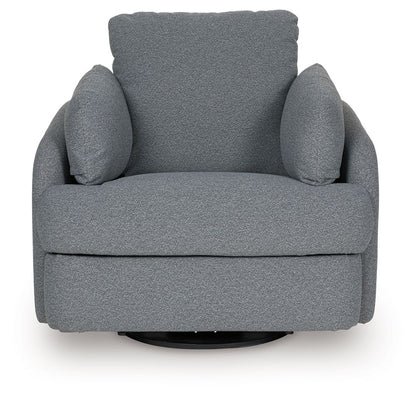 Alainmont Next - Gen Nuvella - Swivel Power Recliner - Hornell Furniture Outlet
