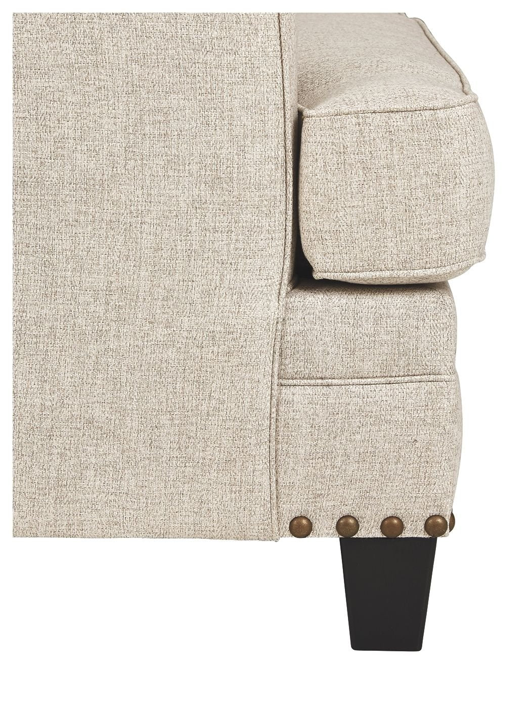 Claredon - Linen - Loveseat - Hornell Furniture Outlet