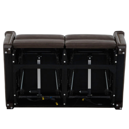 Crawford - Loveseat P3 & ZG - Finch Cacao - Hornell Furniture Outlet
