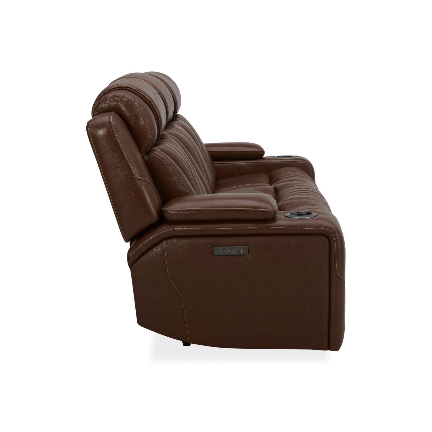 Caswell - Sofa P2 & ZG - Brown - Hornell Furniture Outlet