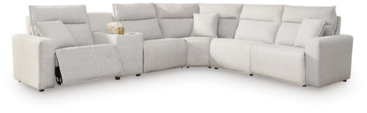 Modmax II - Reclining Sectional - Stone - Hornell Furniture Outlet