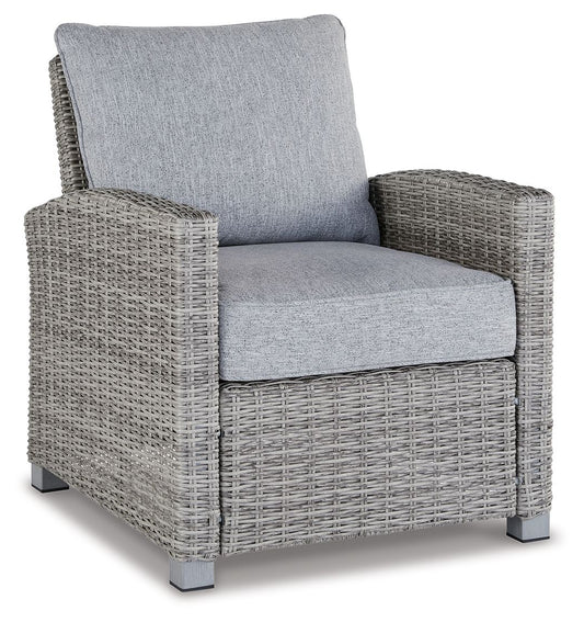 Naples Beach - Light Gray - Lounge Chair w/Cushion - Hornell Furniture Outlet