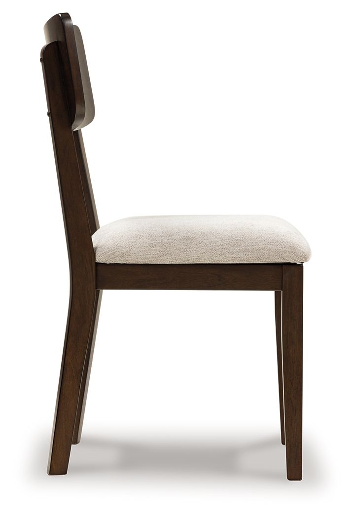 Mallenette - Merlot - Dining Upholstered Side Chair (Set of 2) - Hornell Furniture Outlet