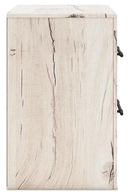 Lawroy - Light Natural - Two Drawer Night Stand - Hornell Furniture Outlet