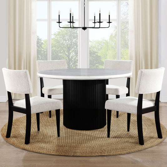 Colvin - Dining Set With Upholstered Chairs - Hornell Furniture Outlet