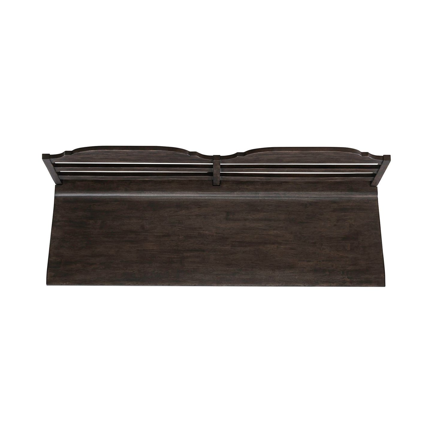 Paradise Valley - Ladder Back Bench (RTA) - Dark Brown - Hornell Furniture Outlet