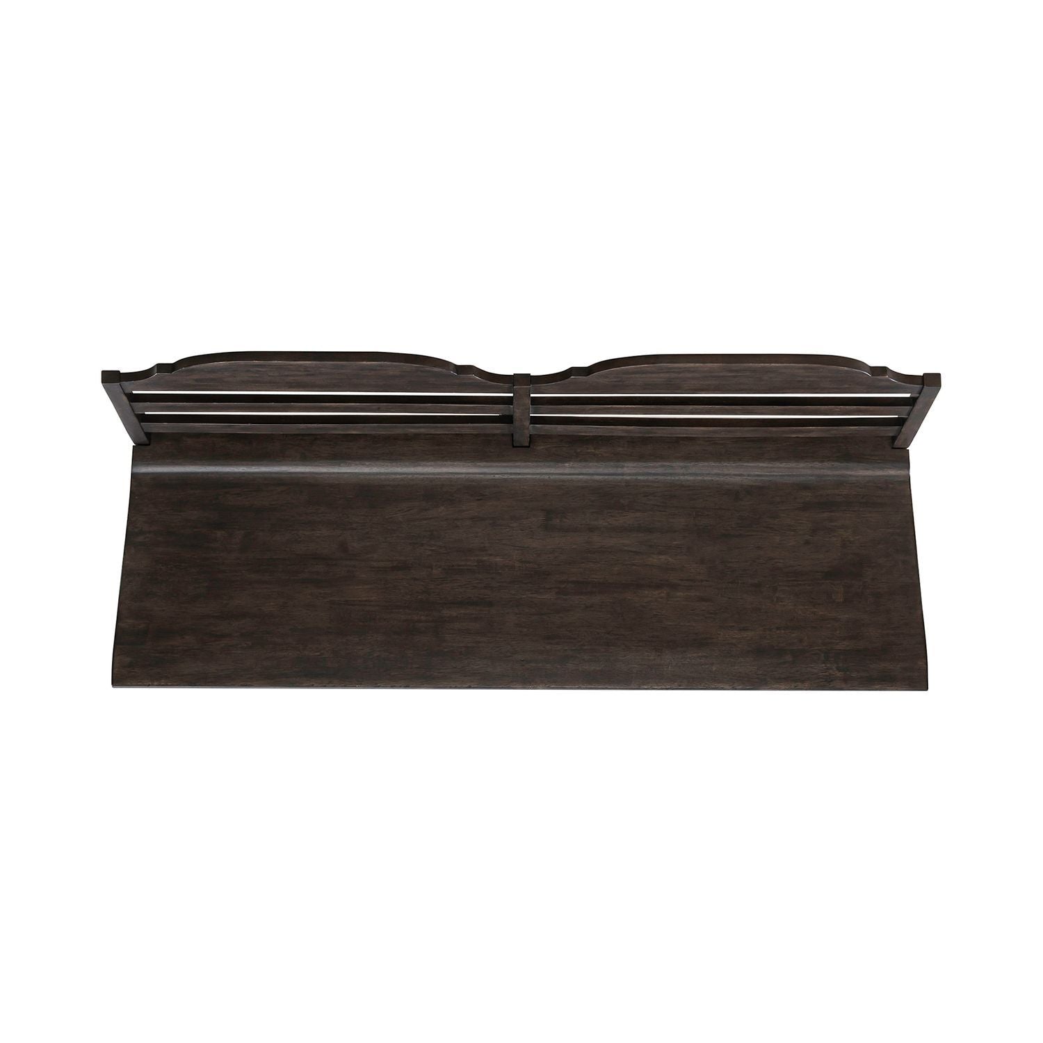 Paradise Valley - Ladder Back Bench (RTA) - Dark Brown - Hornell Furniture Outlet