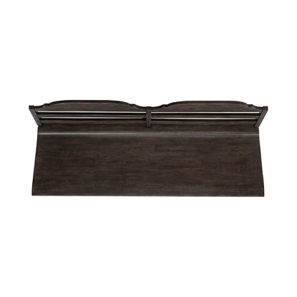 Paradise Valley - Ladder Back Bench (RTA) - Dark Brown - Hornell Furniture Outlet