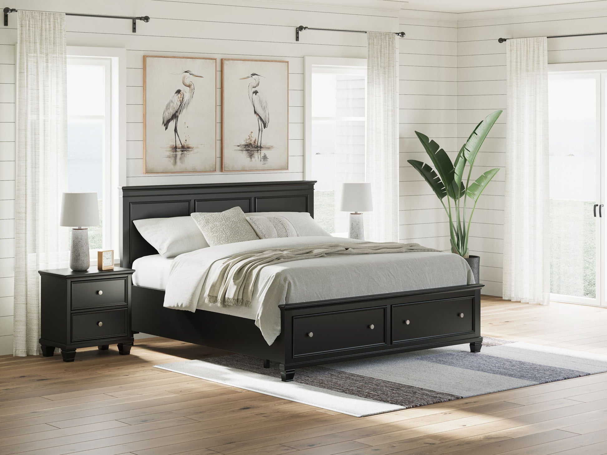 Lanolee - Panel Bed - Hornell Furniture Outlet