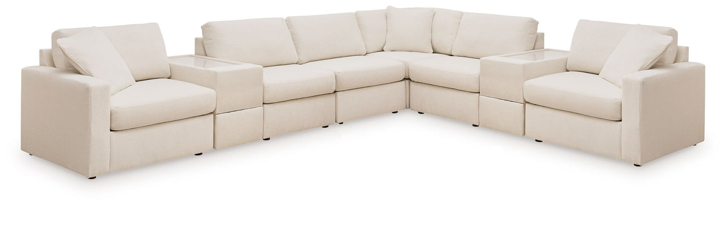 Modmax - Oyster - Sectional - Hornell Furniture Outlet