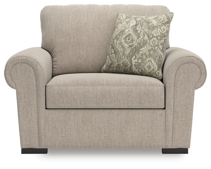 Sararose - Heather - Chair and a Half - Hornell Furniture Outlet