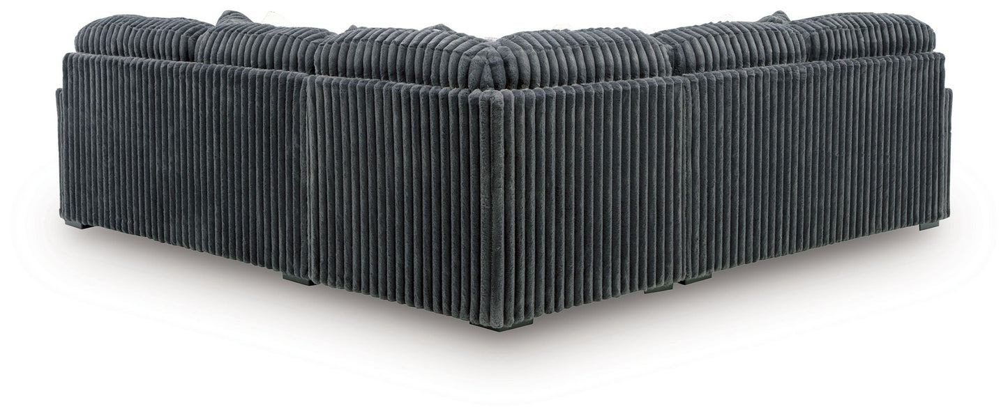 Midnight - Madness - Sectional - Hornell Furniture Outlet