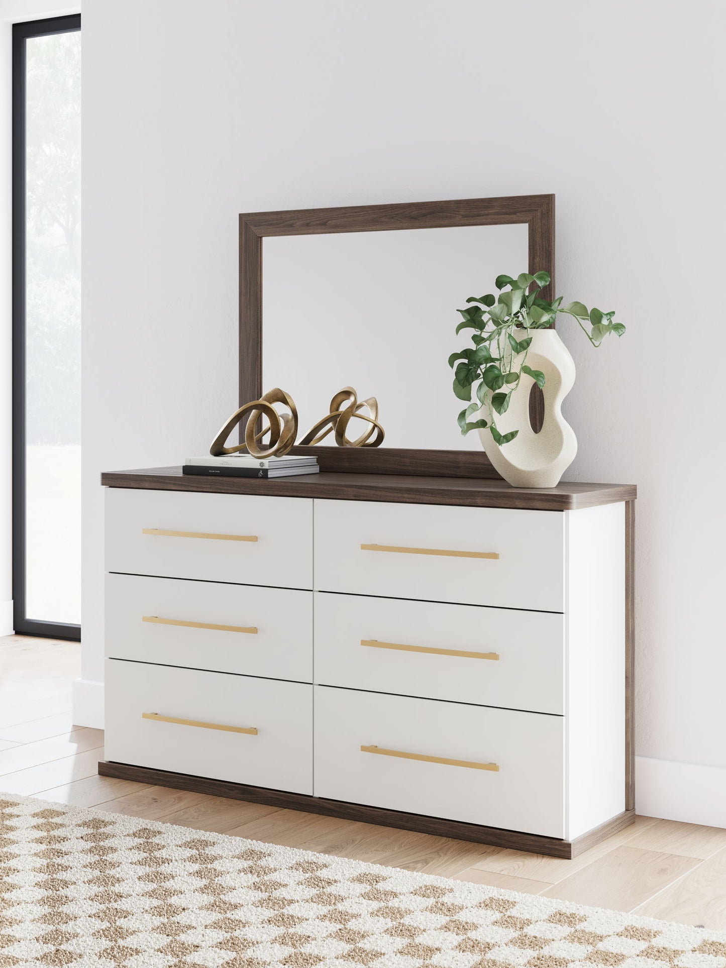Kendanport - Six Drawer Dresser - Hornell Furniture Outlet