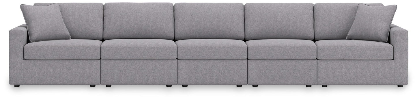 Modmax - Straight Sectional - Granite