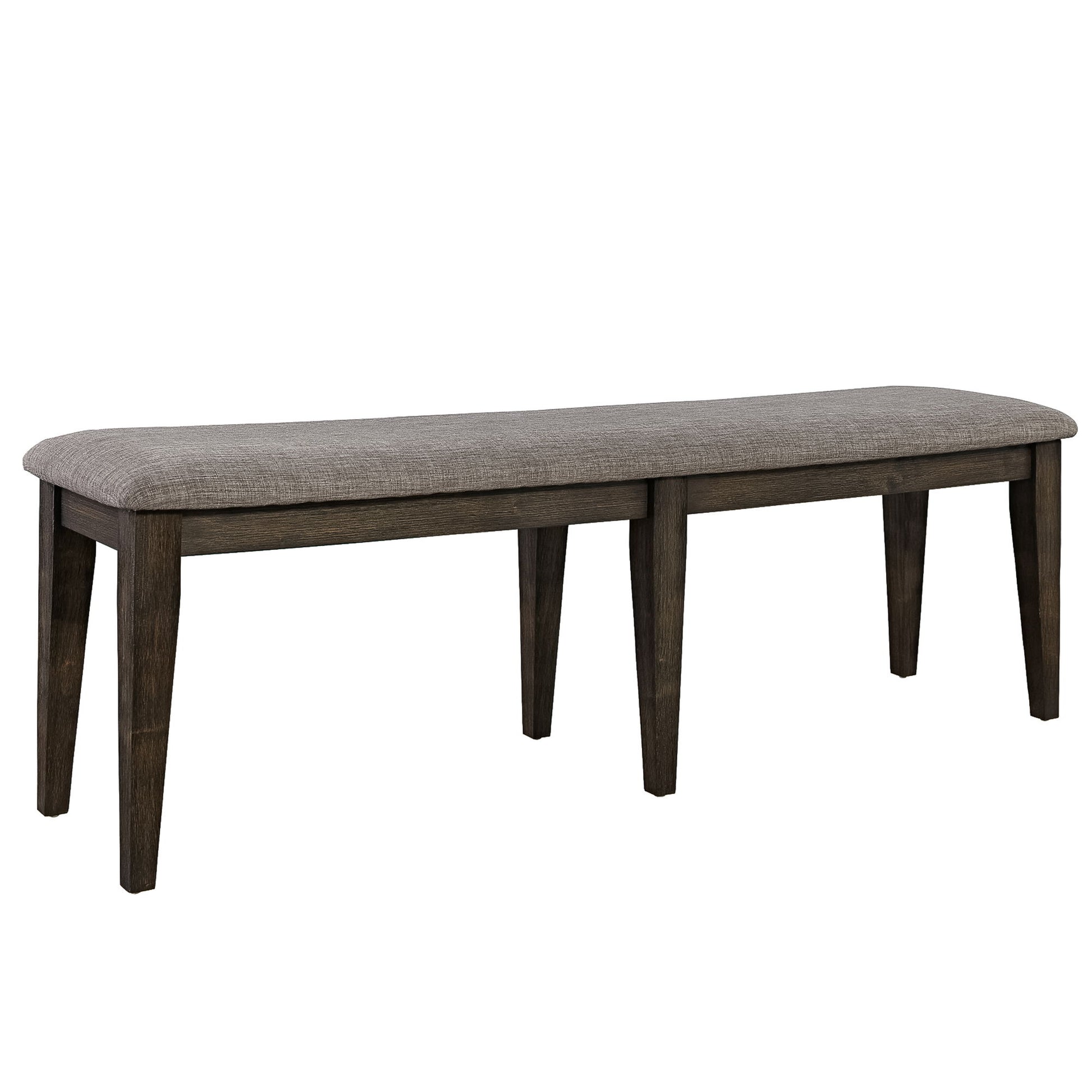 Double Bridge - Dining Bench - Dark Brown - Hornell Furniture Outlet