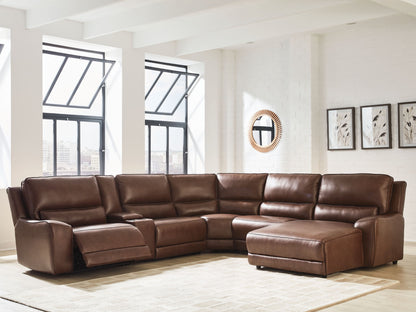 DeepWakes - Power Reclining Sectional - Hornell Furniture Outlet