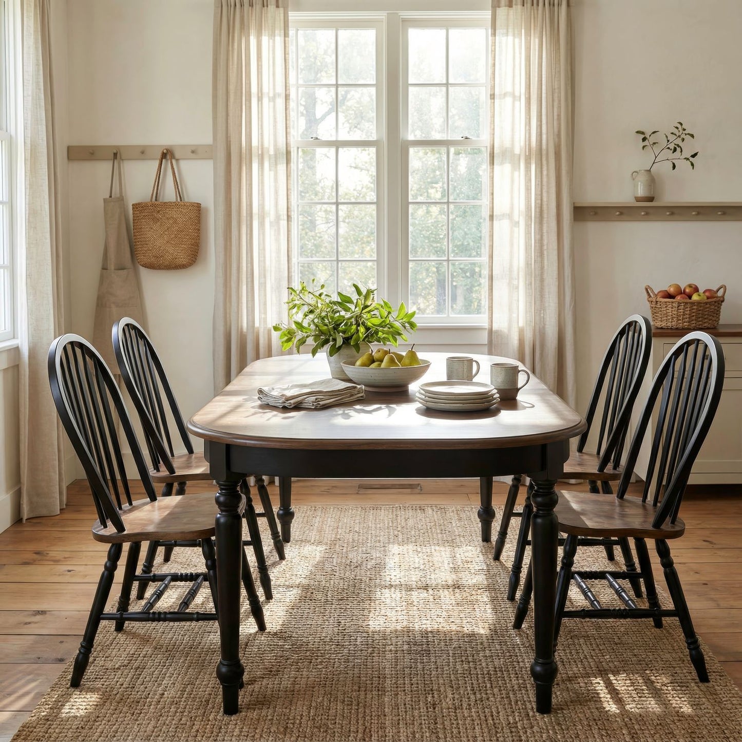 Carolina Crossing - Dining Room Leg Table Set - Hornell Furniture Outlet