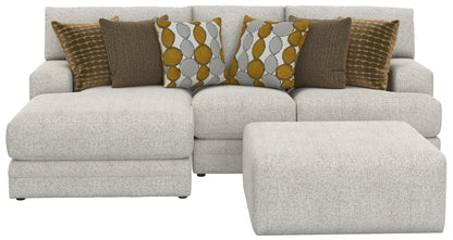 Tori - Sectional With Comfort Coil Seating, Cocktail Ottoman And Accent Pillows Included - Hornell Furniture Outlet