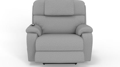 Dreamtime - 48" Power Headrest Power Lay Flat Recliner With CR3 Heat/Massage/Zero Gravity - Hornell Furniture Outlet