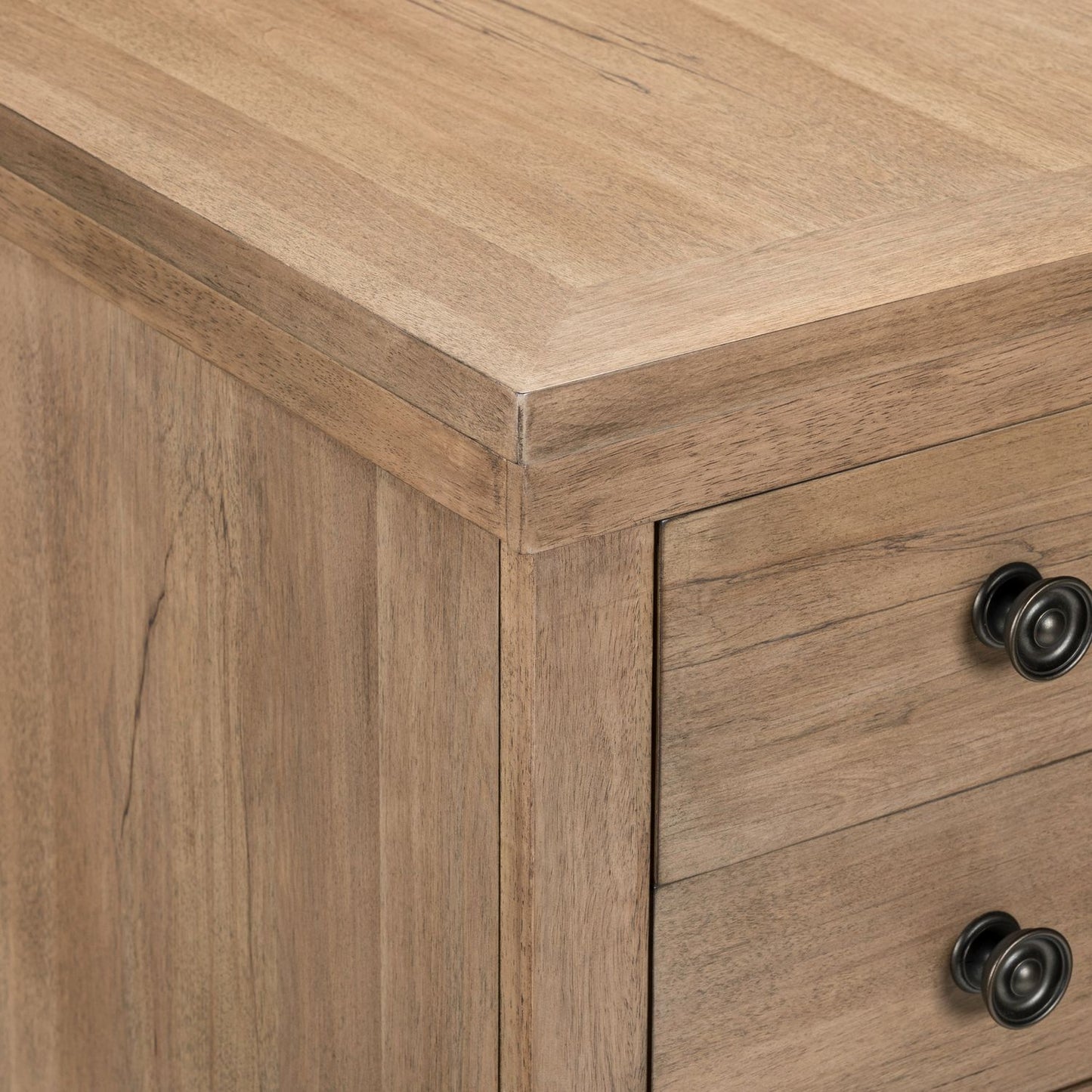 Haven Hills - Chairside Table - Camel Beige - Hornell Furniture Outlet