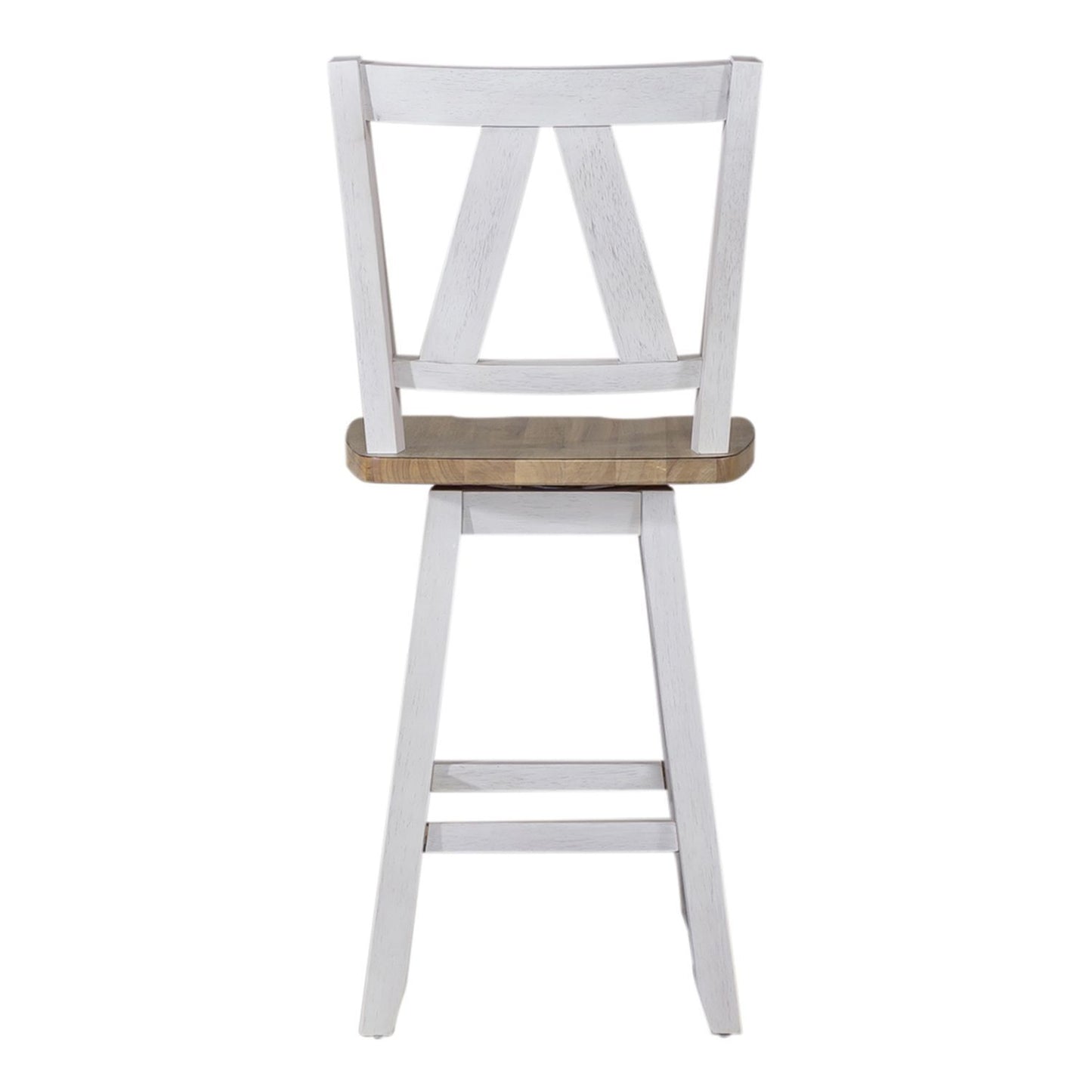 Lindsey Farm - Counter Height Swivel Chair (RTA) - Hornell Furniture Outlet