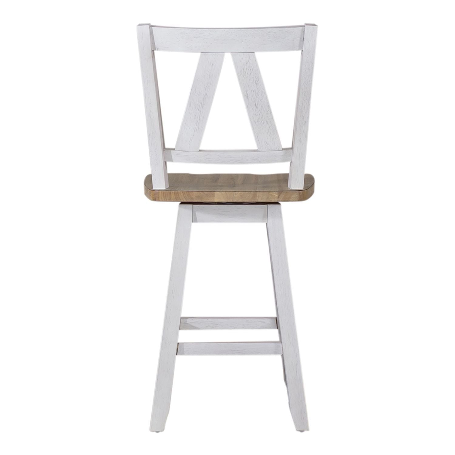 Lindsey Farm - Counter Height Swivel Chair (RTA) - Hornell Furniture Outlet