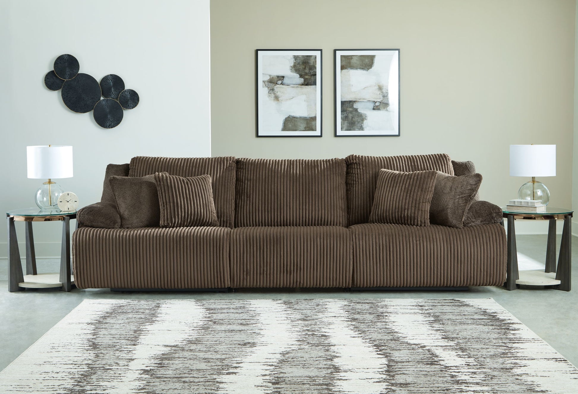 Top Tier - Reclining Sectional - Hornell Furniture Outlet