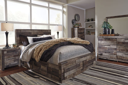 Derekson - Panel Bed - Hornell Furniture Outlet