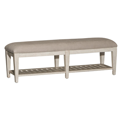 Heartland - Bed Bench - White - Hornell Furniture Outlet
