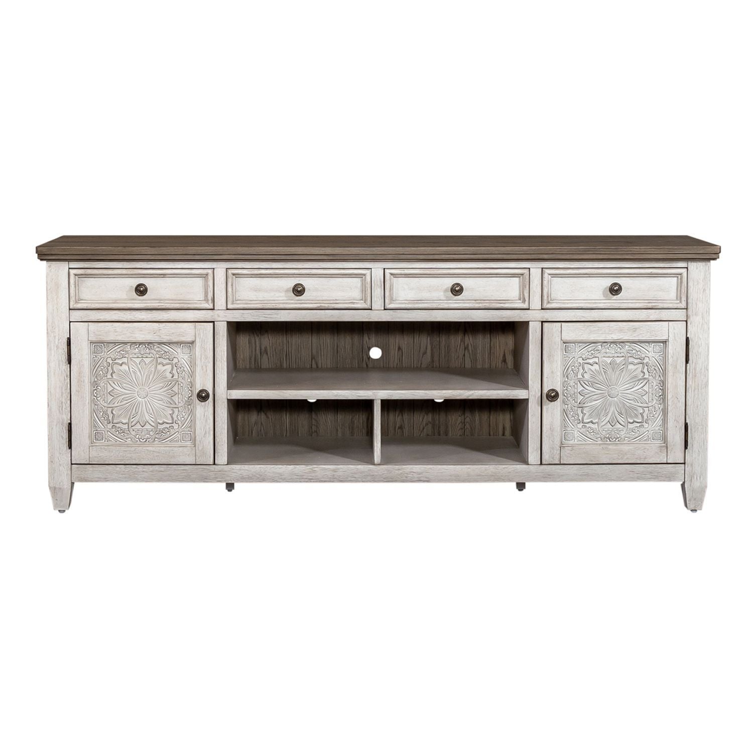 Heartland - Tile TV Console - Hornell Furniture Outlet