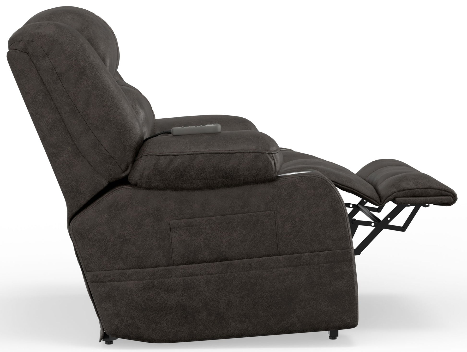 Tucker - Power Lift Recliner With Heat & Massage - Steel - Hornell Furniture Outlet