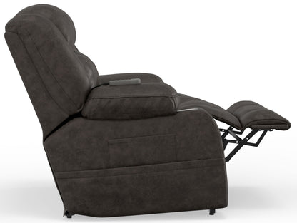 Tucker - Power Lift Recliner With Heat & Massage - Steel - Hornell Furniture Outlet