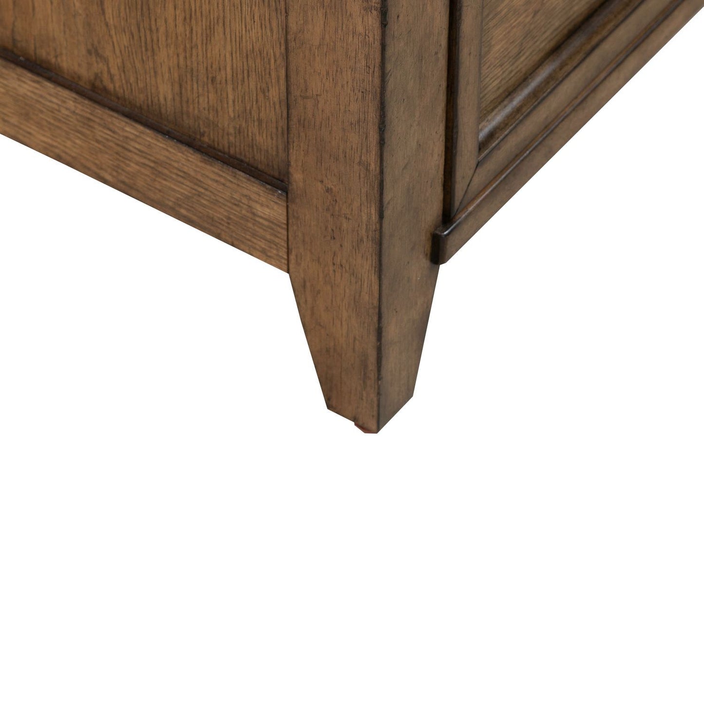 Carolina Park - Nightstand With Charging Station - Brown - Hornell Furniture Outlet