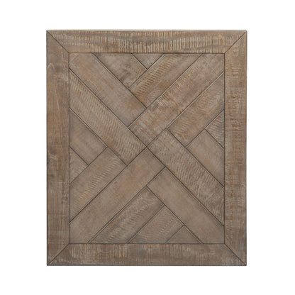 Parkland Falls - Rectangular End Table - Light Brown - Hornell Furniture Outlet