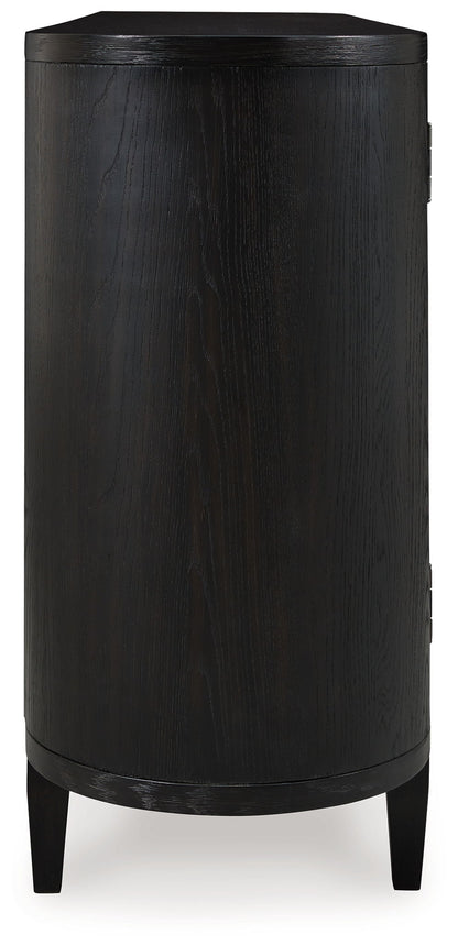 Rowanbeck - Black - Dining Room Server - Hornell Furniture Outlet