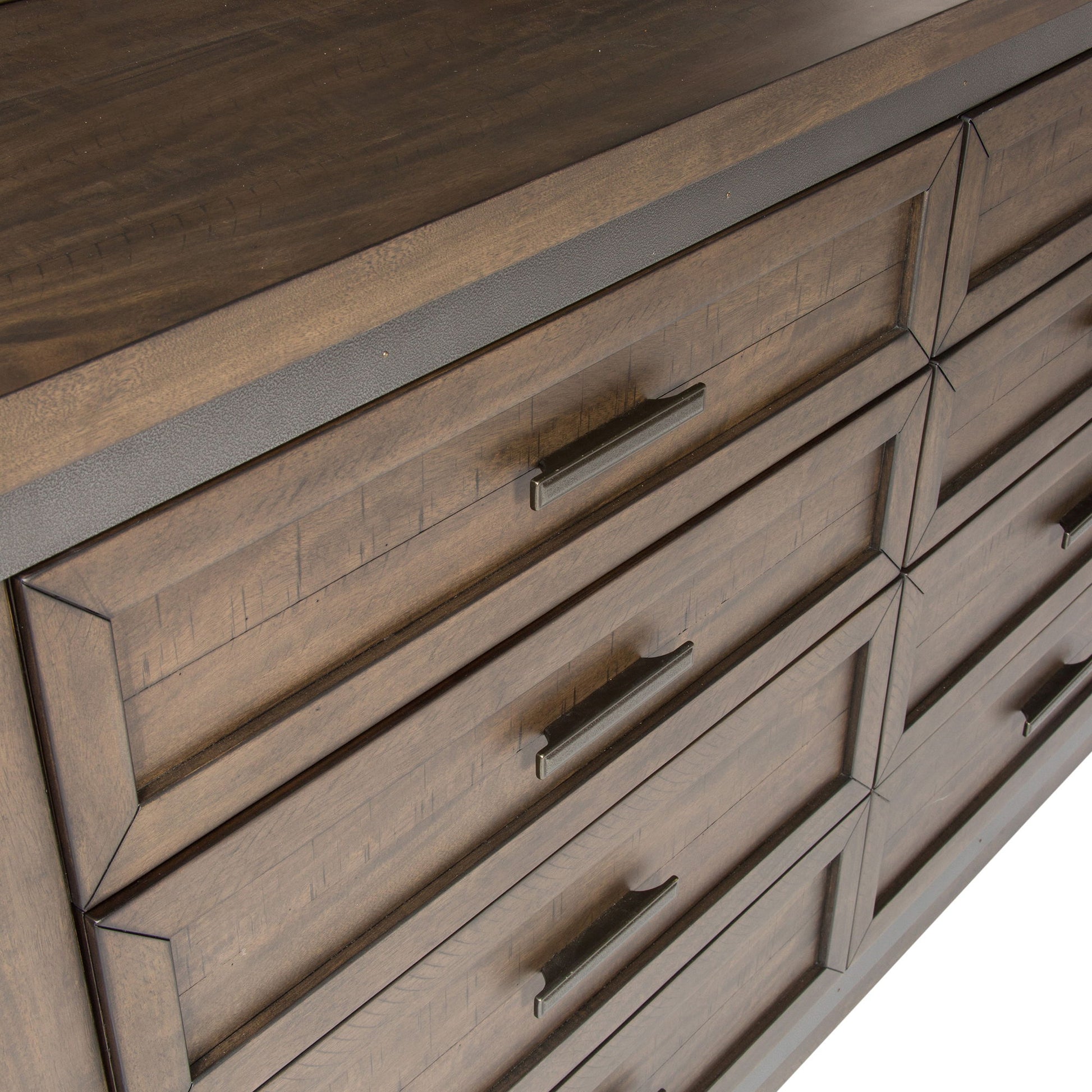 Thornwood Hills - Two Sided Storage Bed, Dresser & Mirror - Hornell Furniture Outlet