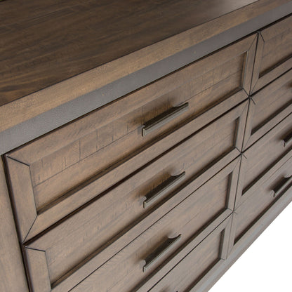 Thornwood Hills - Two Sided Storage Bed, Dresser & Mirror - Hornell Furniture Outlet