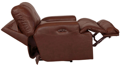 Wembley - Power Headrest Power Lay Flat Recliner - Hornell Furniture Outlet