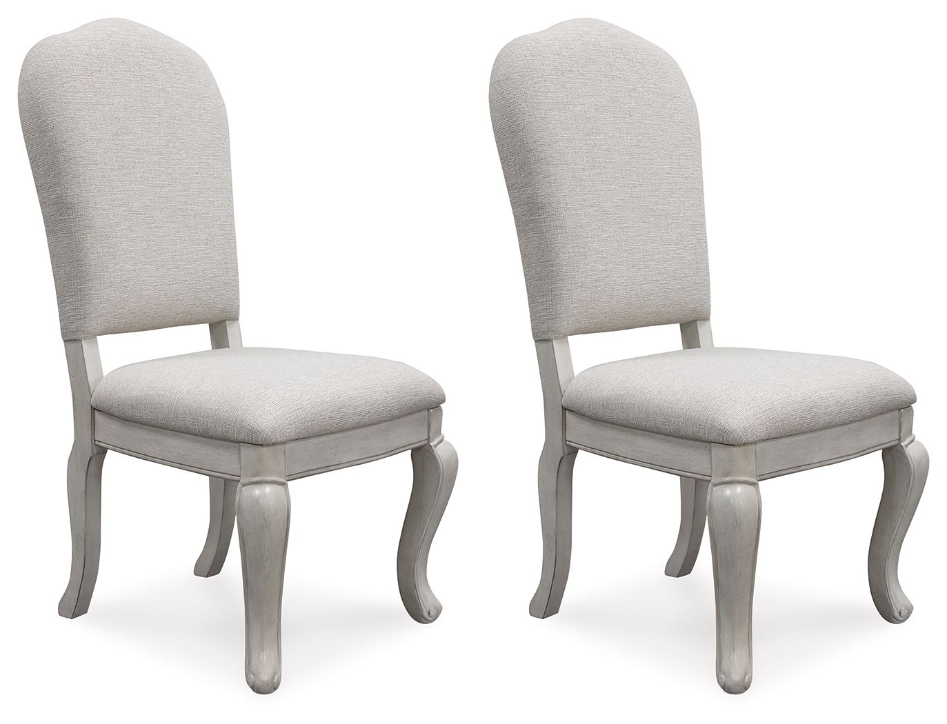 Arlendyne - Antique White - Dining Uph Side Chair (Set of 2) - Hornell Furniture Outlet