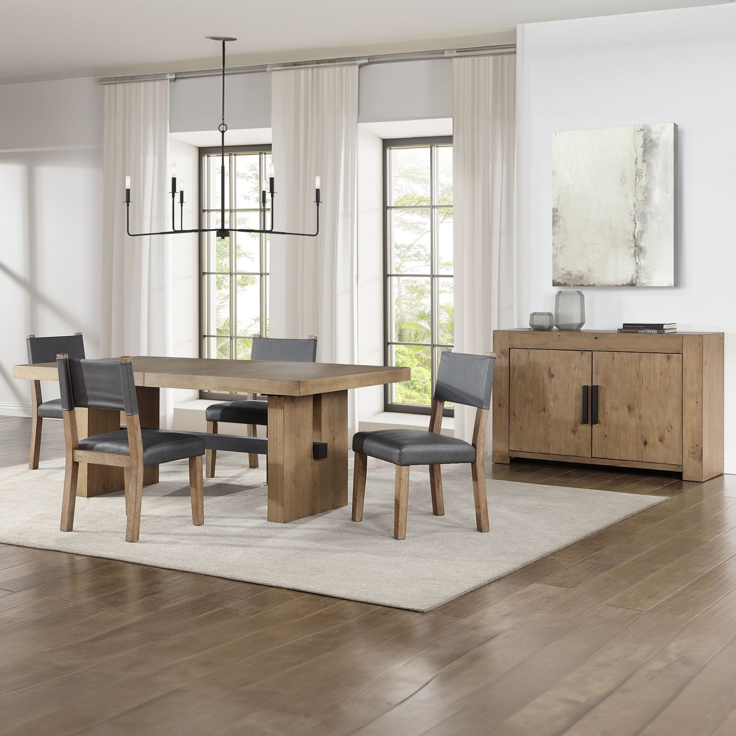 Aubrey - 5 Piece Dining Set - Hornell Furniture Outlet