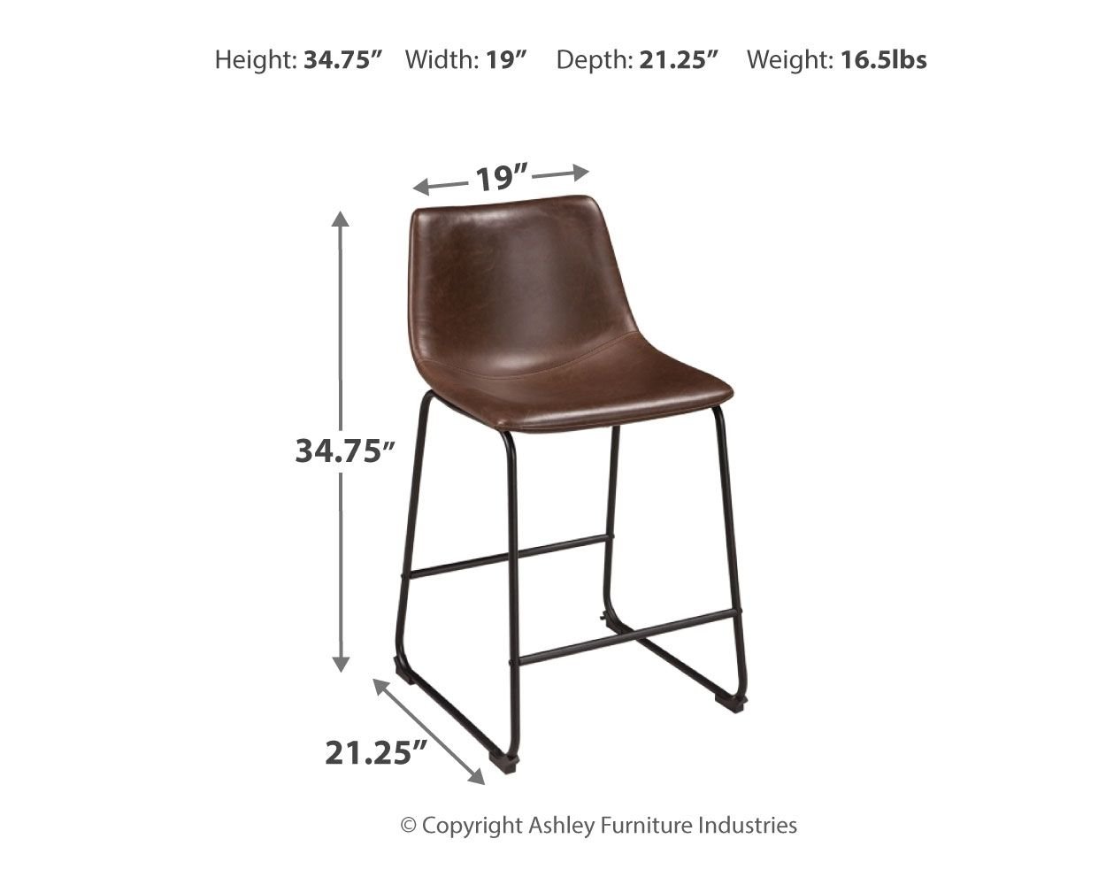 Centiar - Upholstered Barstool (Set of 2) - Hornell Furniture Outlet
