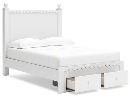 Mollviney - Storage Panel Bedroom Set - Hornell Furniture Outlet