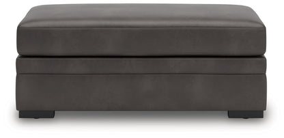 Lofton - Pike - Shadow - Oversized Accent Ottoman - Hornell Furniture Outlet