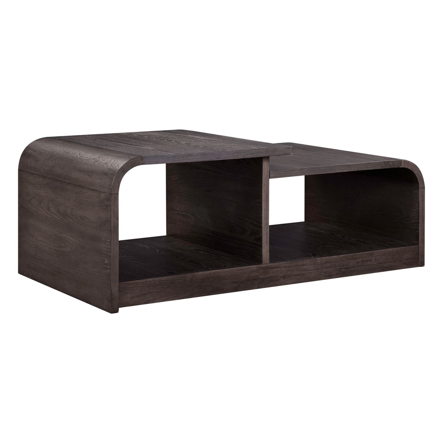 Perspectives - Cocktail Table - Brown - Hornell Furniture Outlet