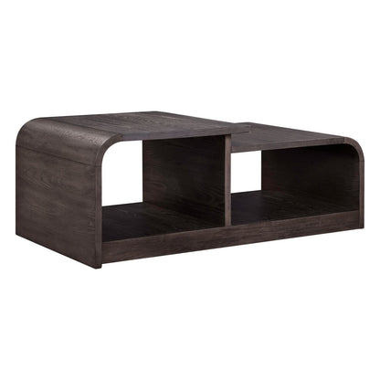 Perspectives - Cocktail Table - Brown - Hornell Furniture Outlet