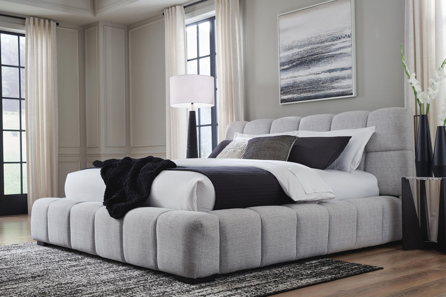 Grendusk - Upholstered Bed - Hornell Furniture Outlet