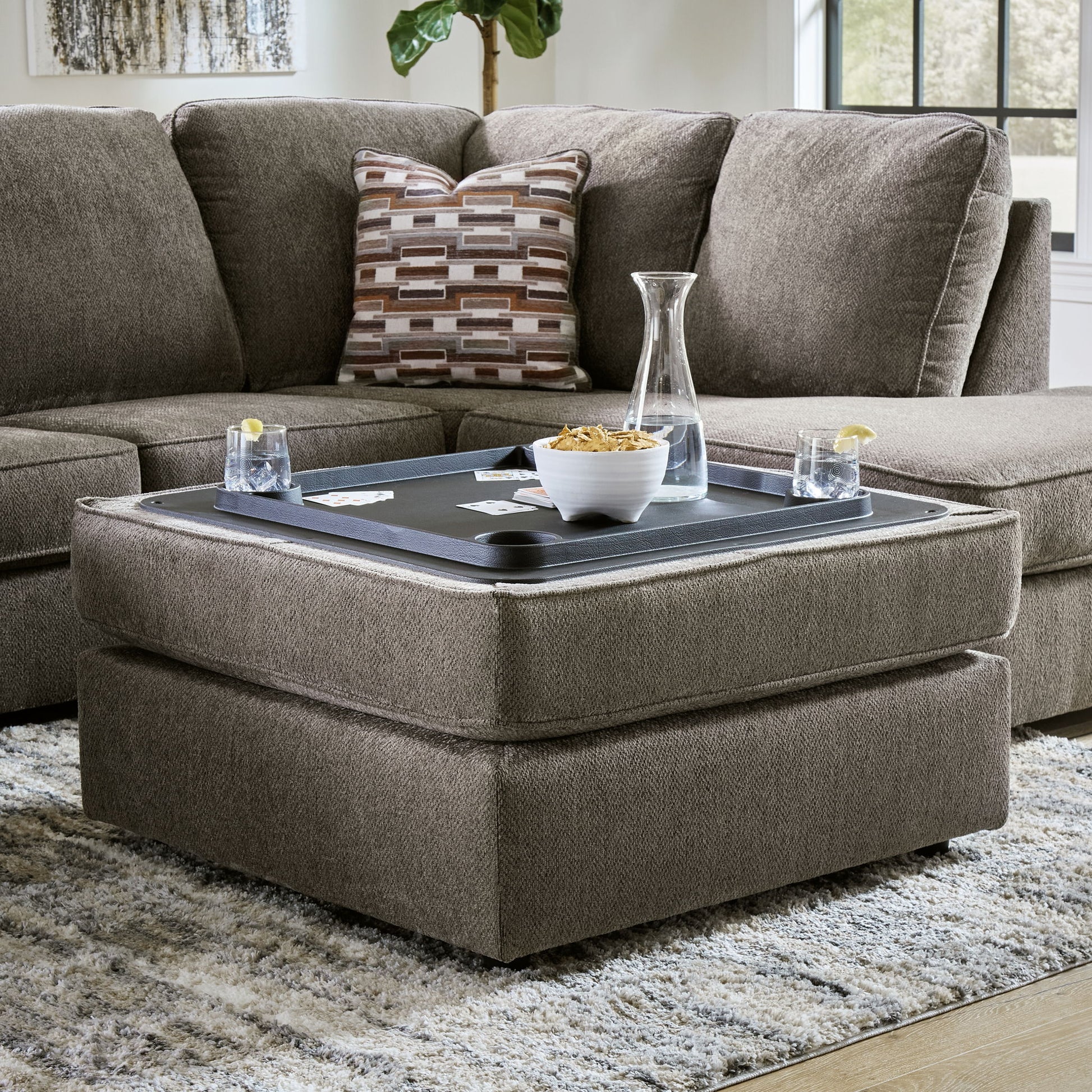 O'phannon - Ottoman With Storage - Hornell Furniture Outlet