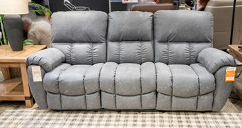 Bakerstein - Power Recline Sofa With Adjustable Headrest - Galaxy